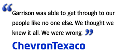 Chevron Texaco keynote testimonial