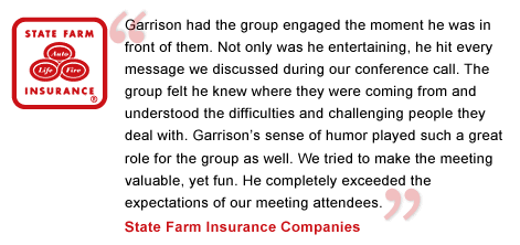 state farm keynote testimonial