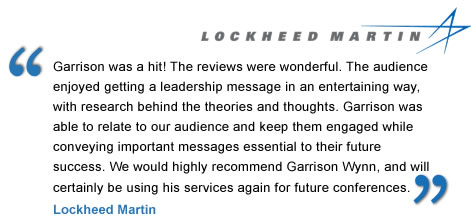 lockheed martin keynote testimonial